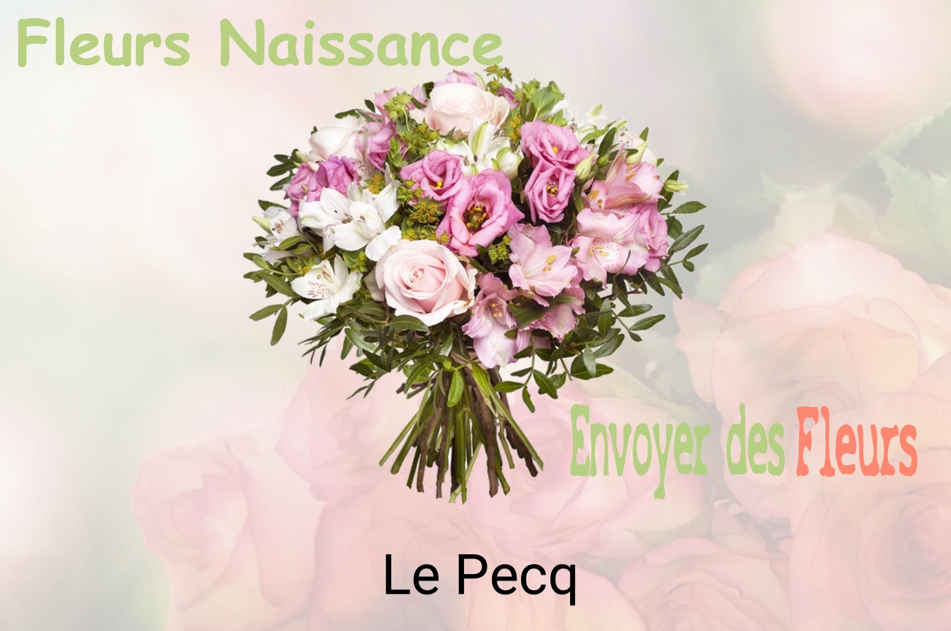 Bouquet de fleurs de naissance livré à Le Pecq
